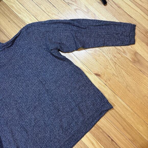 Rhoback Men’s Size XL Herringbone Jacquard Gray Performance Q-Zip Pullover - Picture 15 of 16